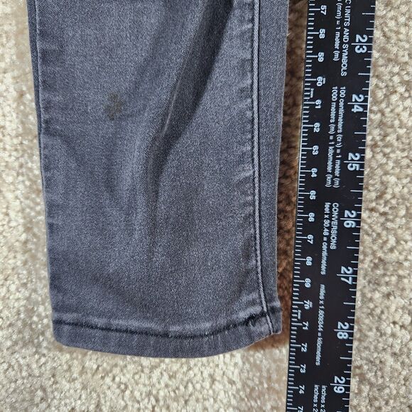 Pacsun Pants Womens 26 Black Denim Jeans Mid Rise Jegging Ladies 28x28 #40 - Picture 9 of 11